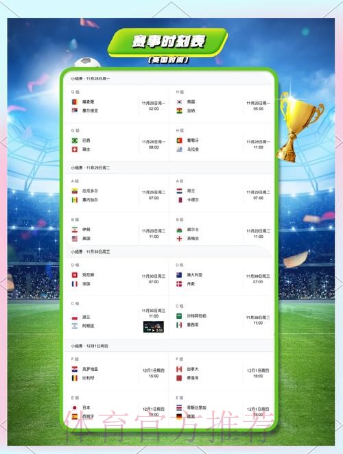 了解世界杯赛事背后的精彩资讯